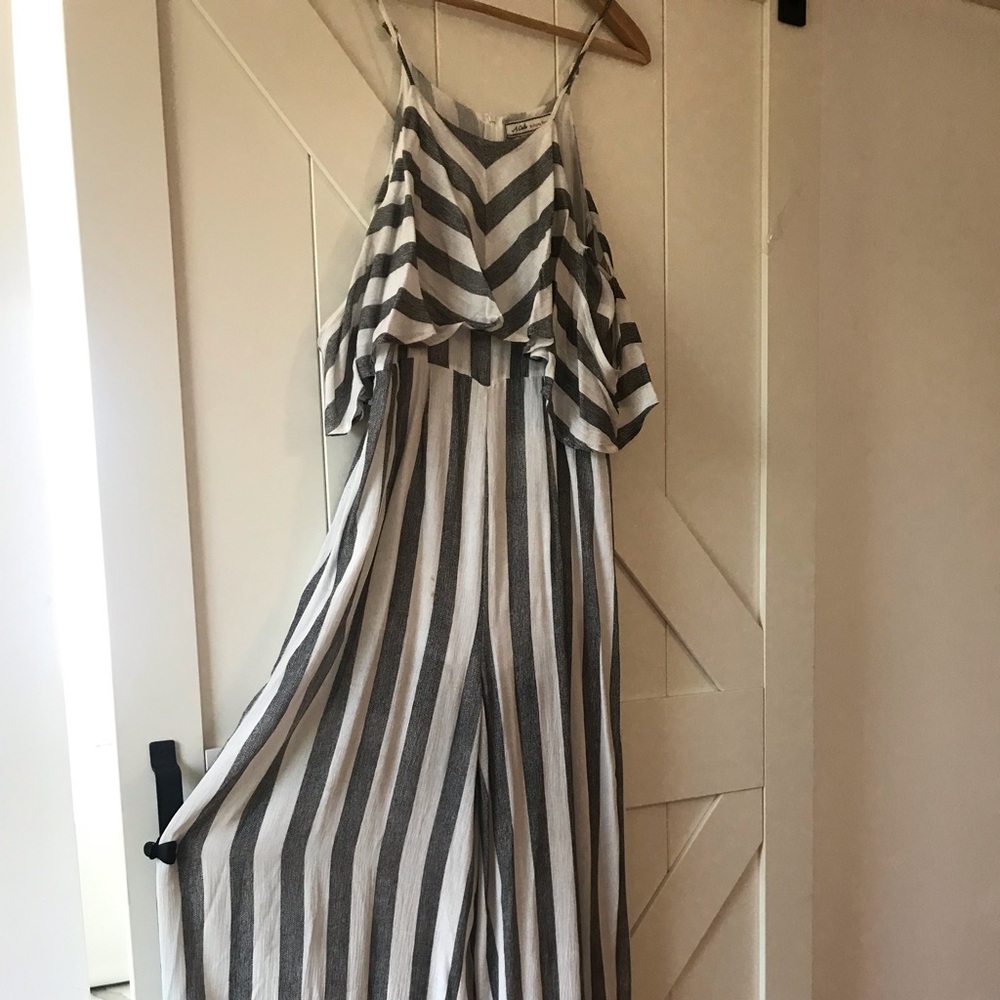Stipes jumpsuit